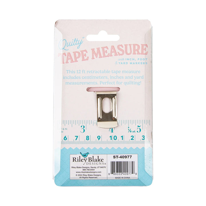 Tape Measure - Riley Blake Designs Quilty Measure 12 feet