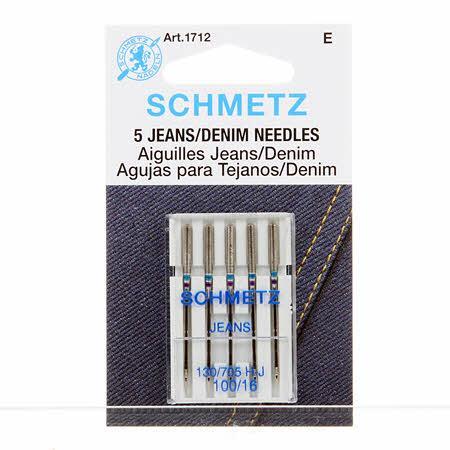 Machine Needles - Schmetz - Denim/Jeans 100/16