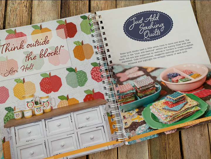Book - Lori Holt - Bee In My Bonnet -  Its Sew Emma - Scrappiness Is Happiness