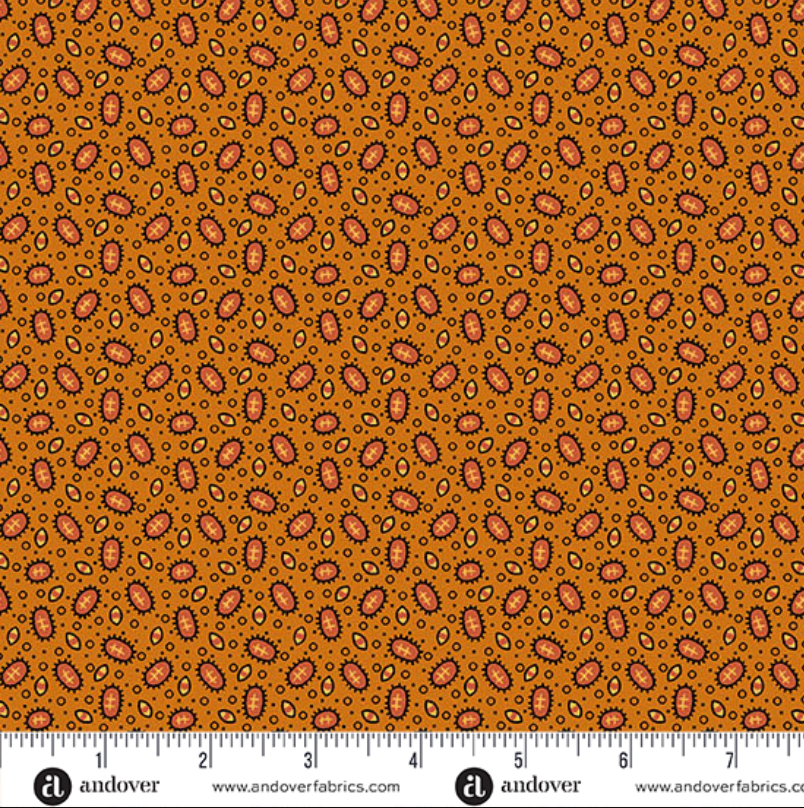Andover - Spice Market - Jo Morton - Cinnamon Sown Seeds 6017-O