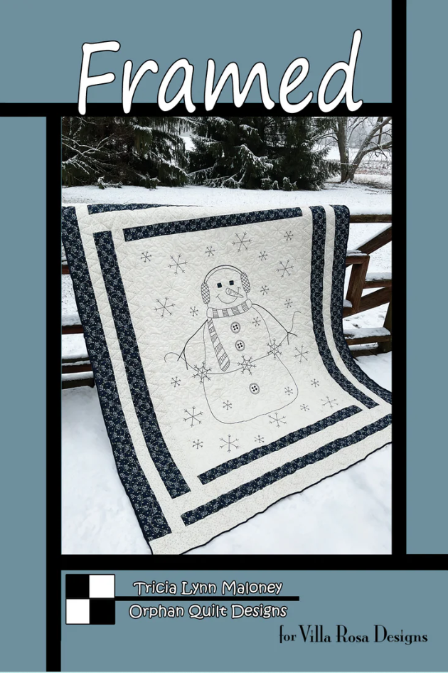 Pattern - Villa Rosa Designs - Framed