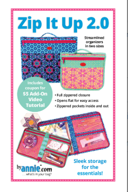 Pattern - ByAnnie - Zip It Up 2.0