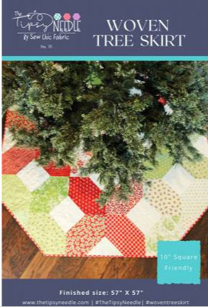 Pattern - Tipsy Needle - Woven Tree Skirt