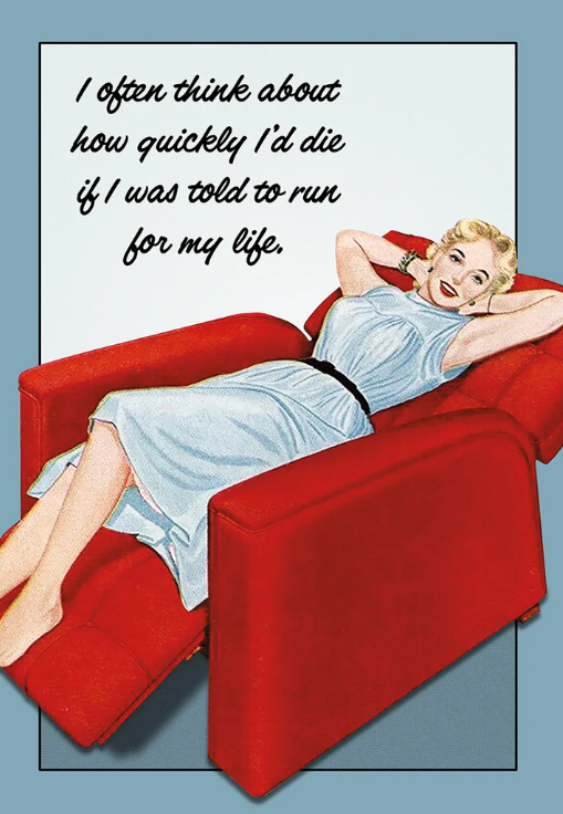 Greeting Card - Birthday - I Often Think ..