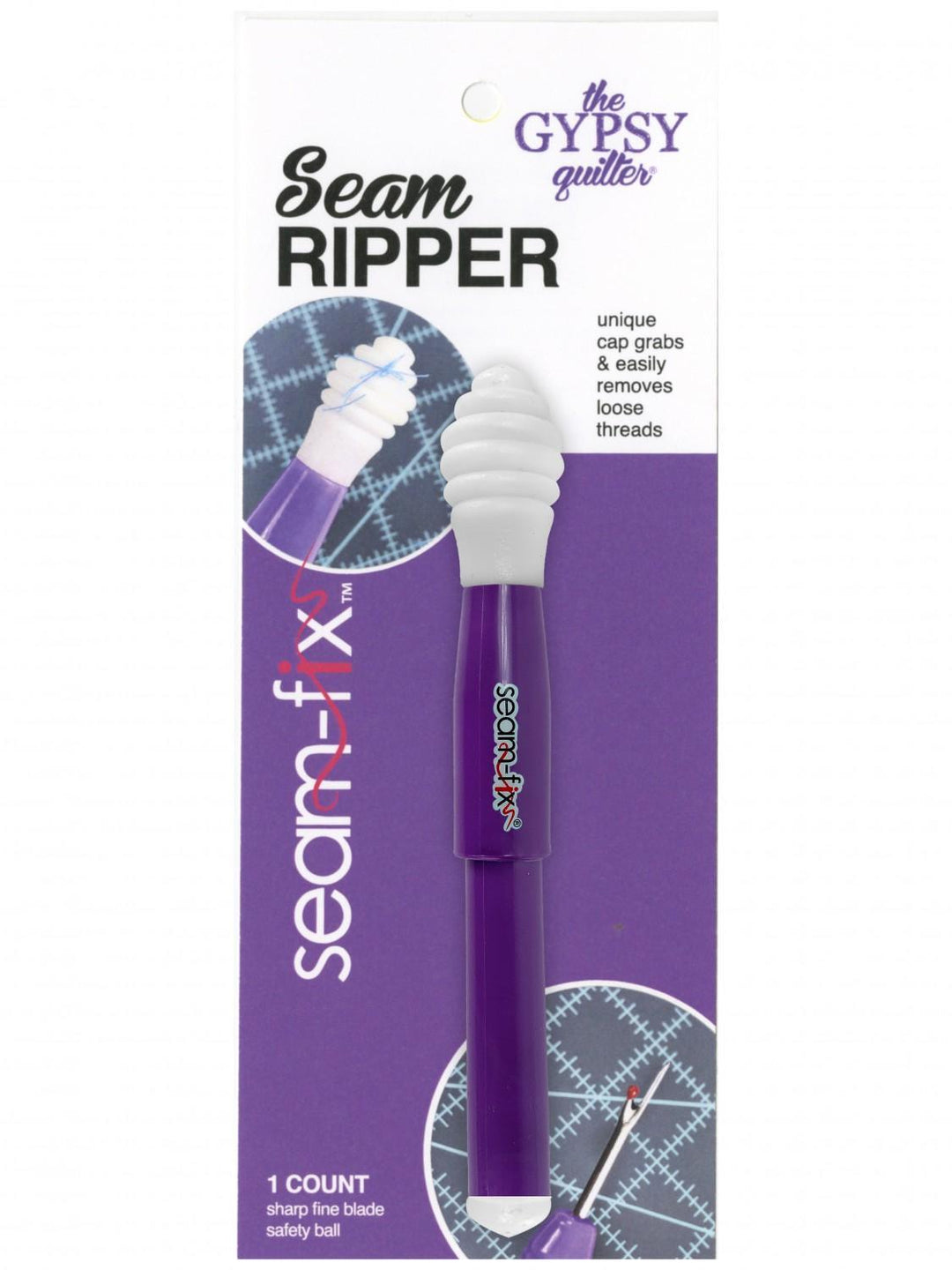 Seam Ripper - Cut Loose Press Seam Fix Purple