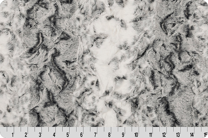 Shannon Cuddle - Luxe Snowy Owl Black 58-60"
