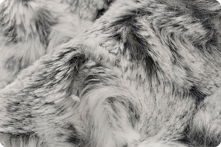 Shannon Cuddle - Luxe Snowy Owl Black 58-60"