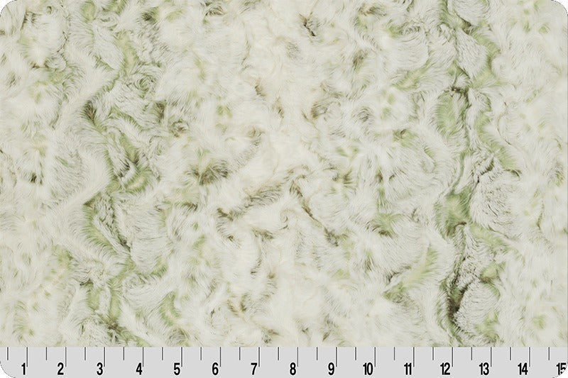 Shannon Cuddle - Luxe Snowy Owl Basil 58-60"