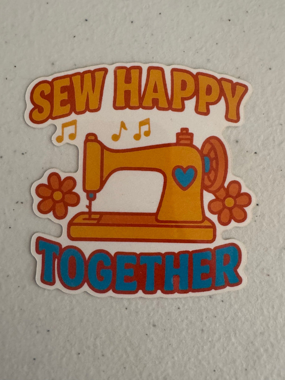 Sticker - Sew Happy Together