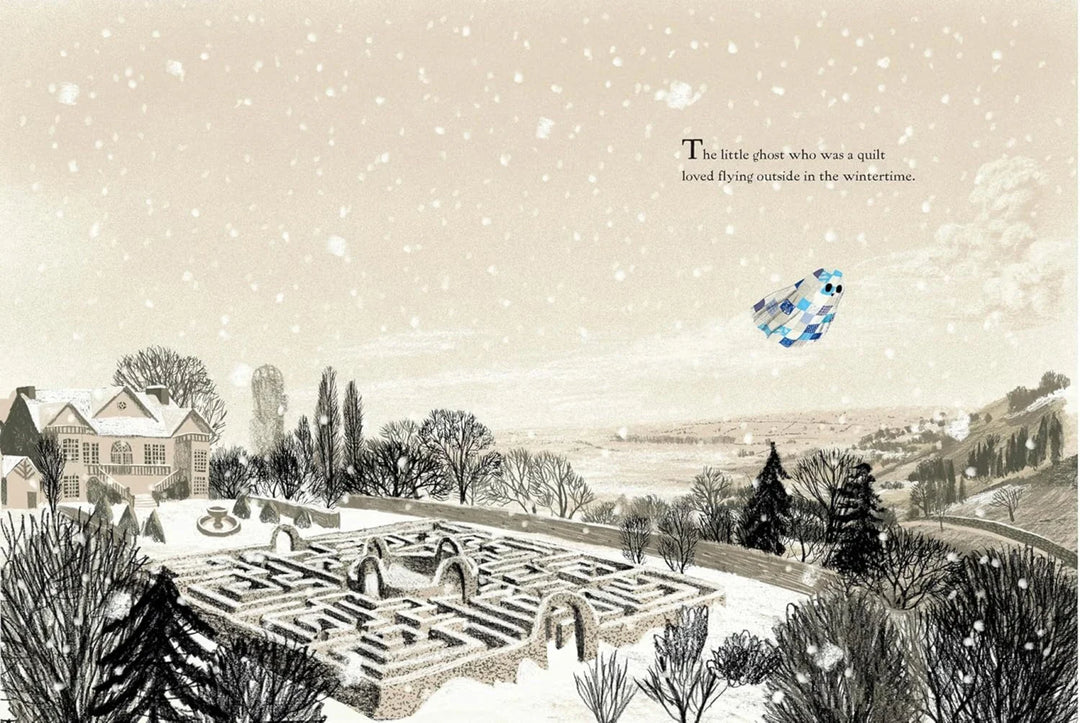 Book - The Little Ghost Quilt's Winter Surprise HARDBACK