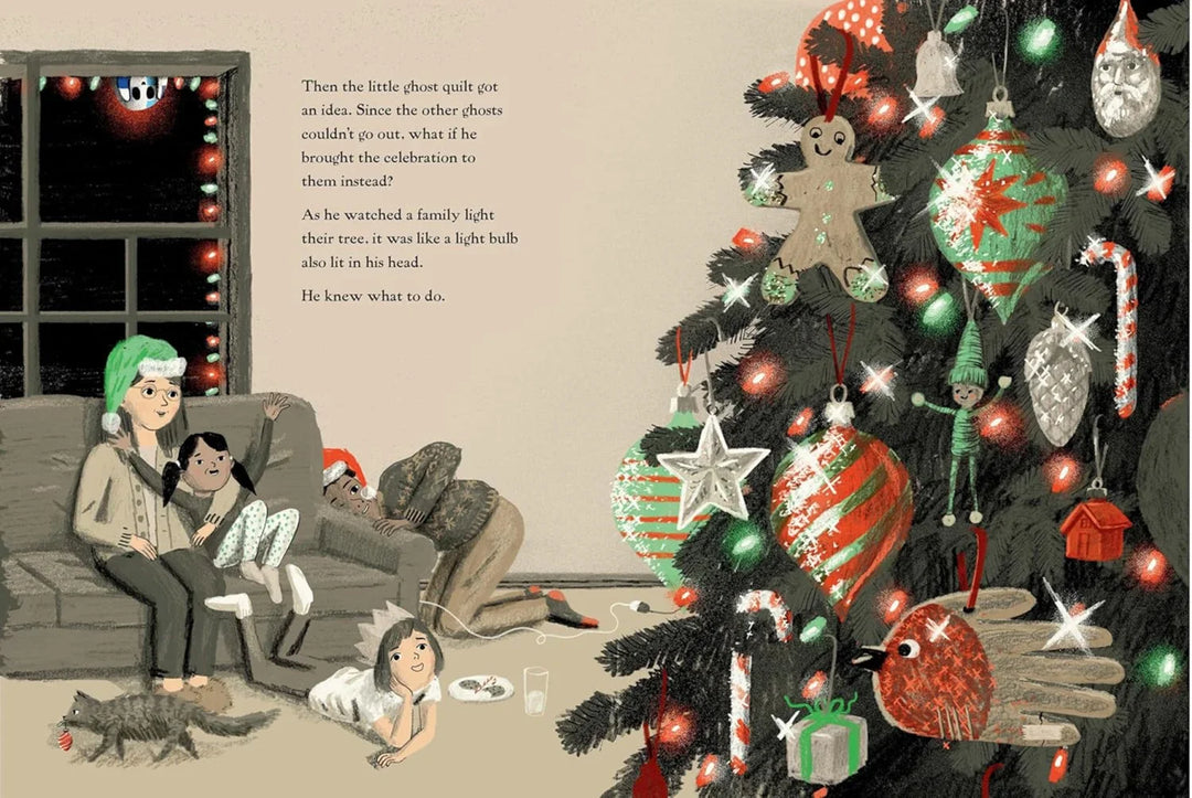 Book - The Little Ghost Quilt's Winter Surprise HARDBACK