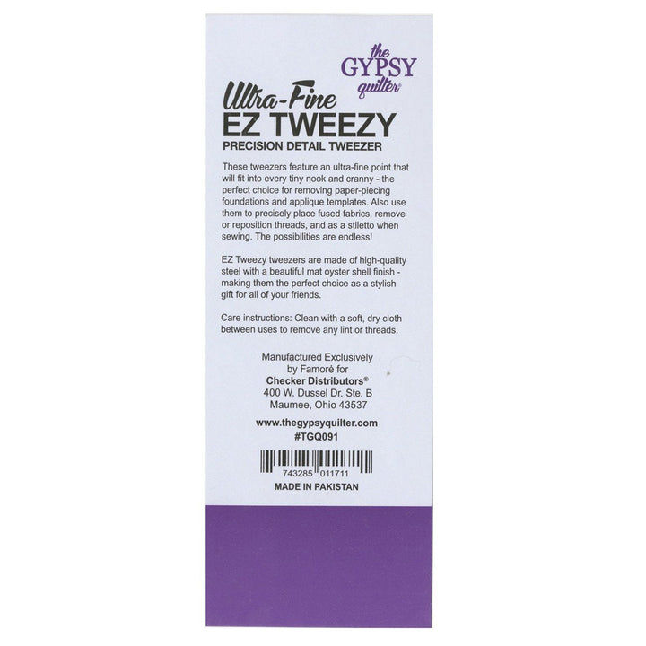 Tweezer - Gypsy Quilter - EZ Tweezy