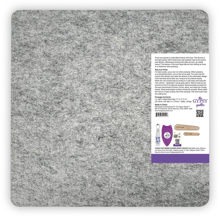 Wool Pressing Mat 17" x 17"