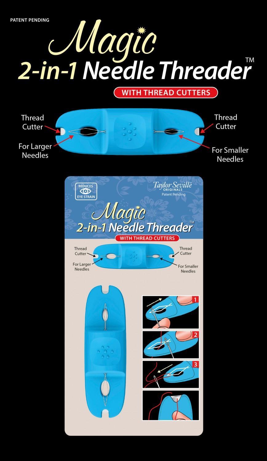 Threader - Taylor Seville - Magic 2 in 1 Needle Threader Cutter