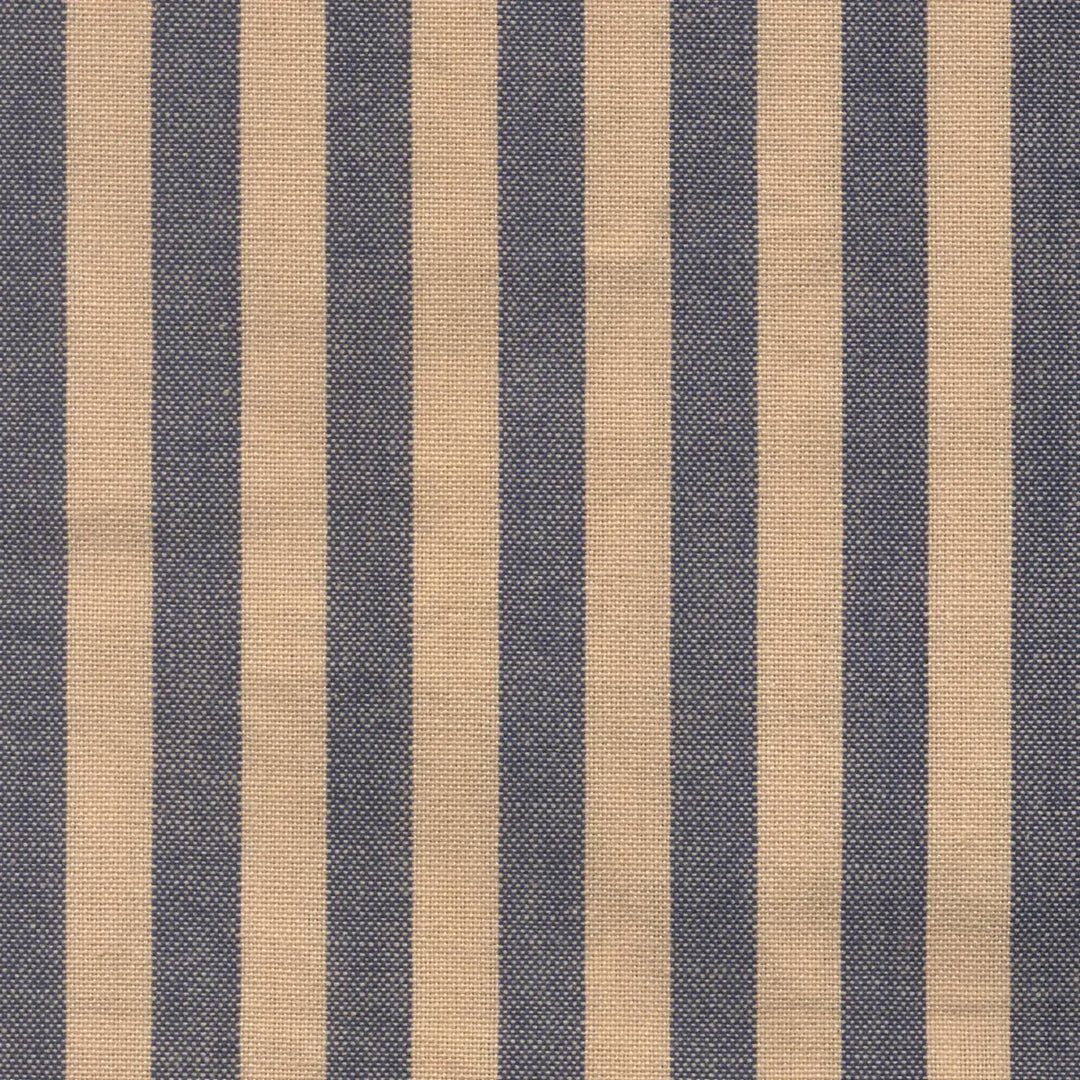 Tea Towel - Country Stripe Navy/Teadye