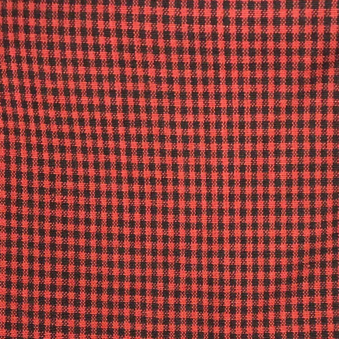 Tea Towel - Mini Check Black Dunroven