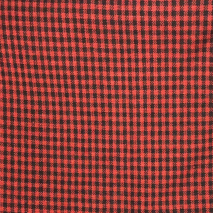 Tea Towel - Mini Check Black Dunroven