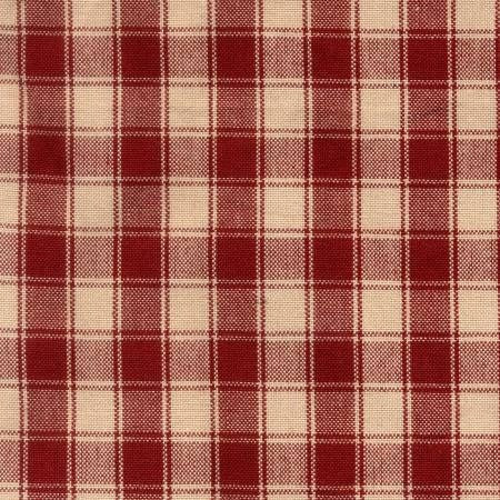 Tea Towel - House Check Red/Teadye