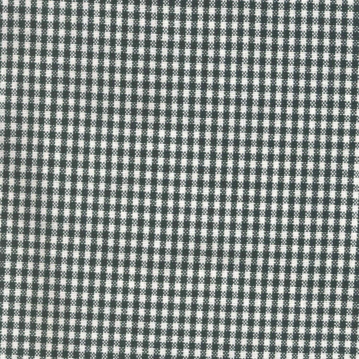 Tea Towel - Mini Check - Green and White