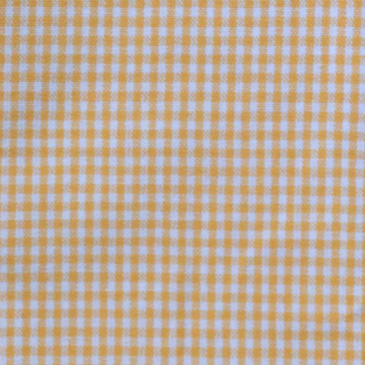 Tea Towel - Mini Check Melon/White