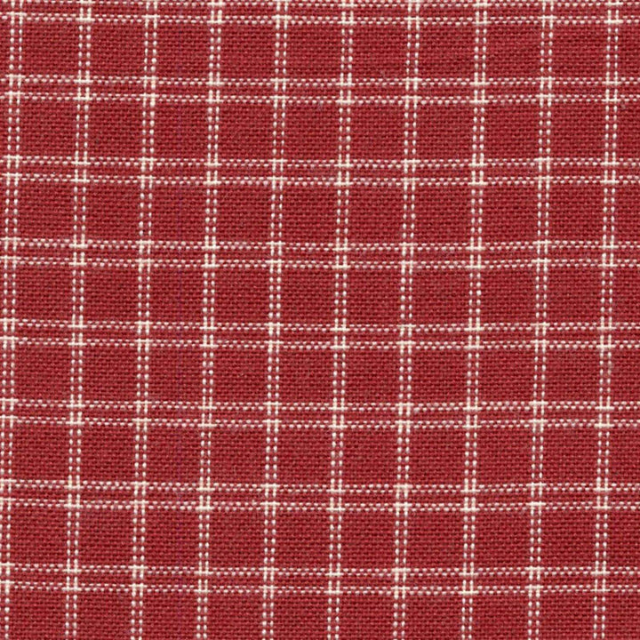 Tea Towel - Window Pane - Red and Cream