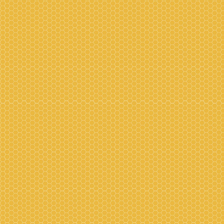Timeless Treasures - Honey - Yellow Honeycombs