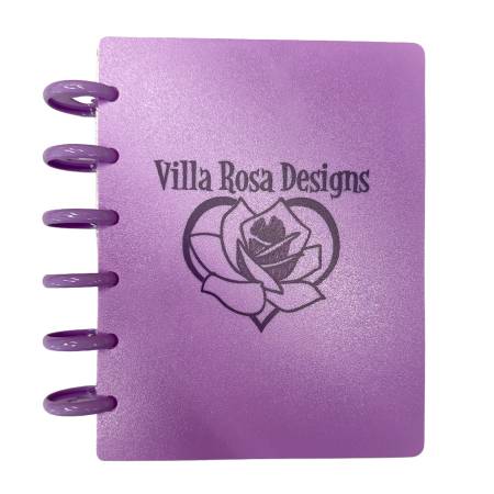 Binder - Discbound Storage Binder Purple With Villa Rosa Logo