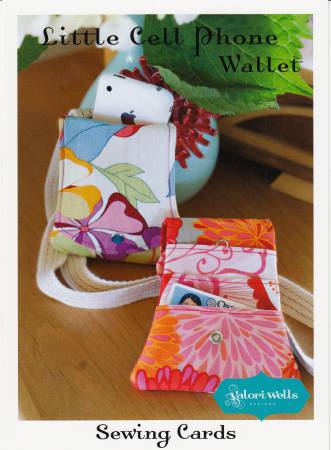 Pattern - Sewing Card - Little Cell Phone Wallet