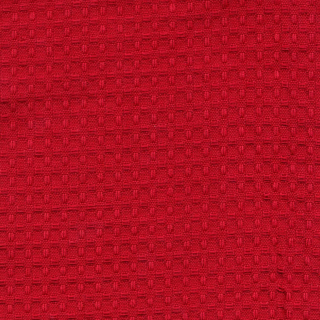 Tea Towel - Waffle Weave - Cranberry