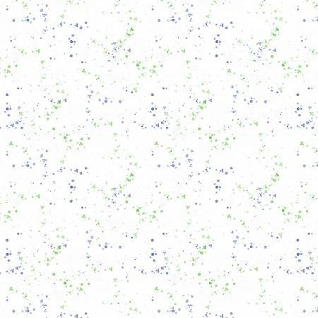 Wilmington - Floral Flutter - Splatter White