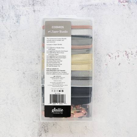 Zipper Bundle - Sallie Tomato - Cosmos