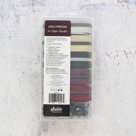 Zipper Bundle - Sallie Tomato - Hollywood