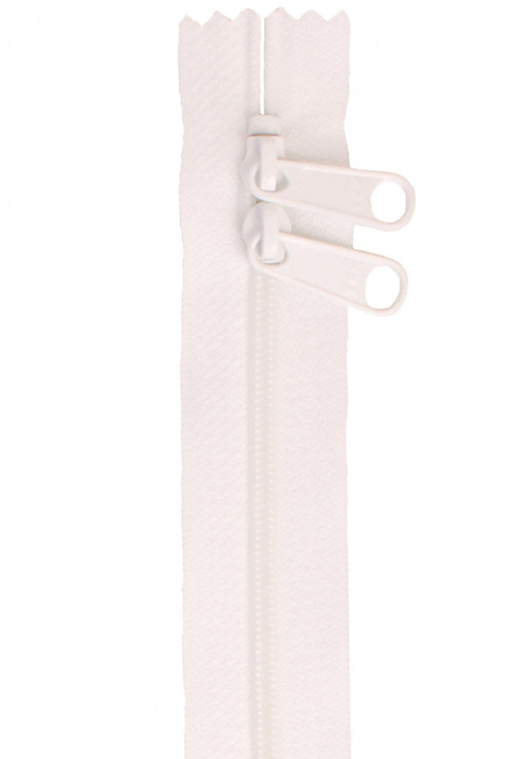ByAnnie - Zippers 30" White Double Slide