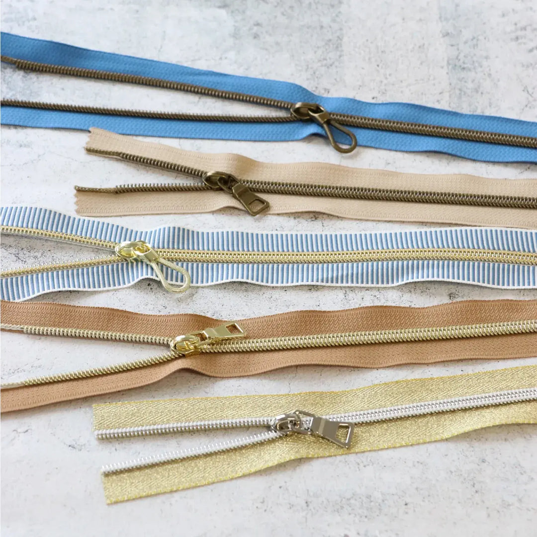 Zipper Bundle - Sallie Tomato - Coastal