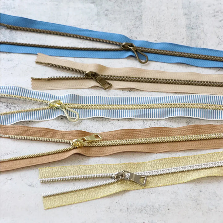 Zipper Bundle - Sallie Tomato - Coastal