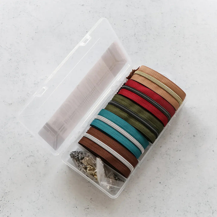 Zipper Bundle - Sallie Tomato - Old World