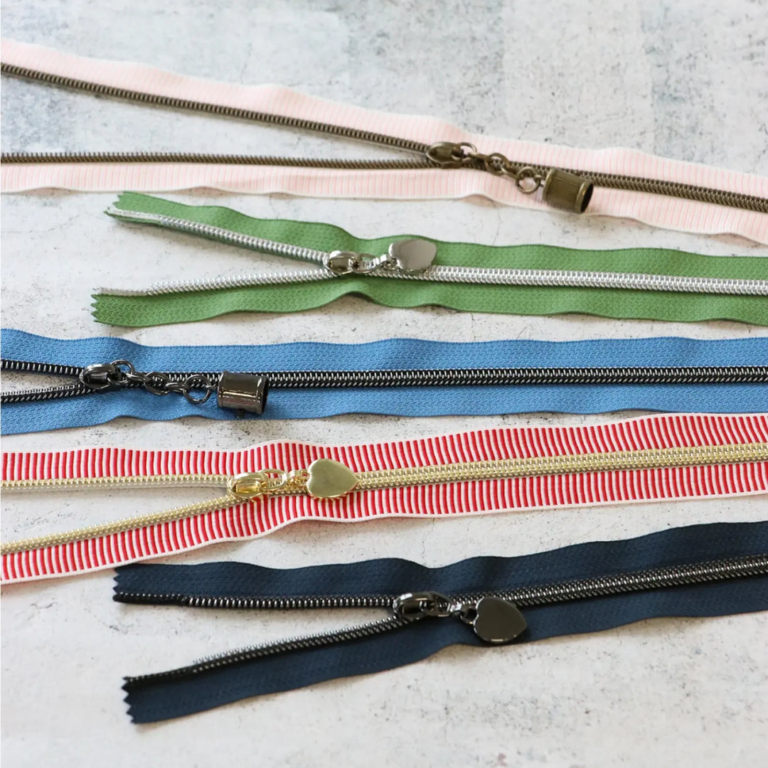 Zipper Bundle - Sallie Tomato - Preppy