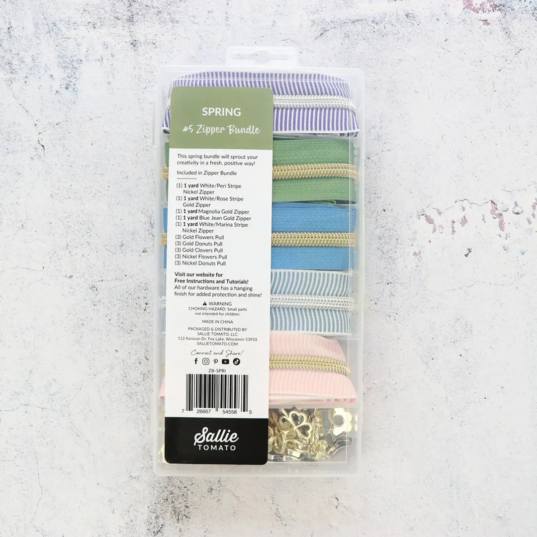 Zipper Bundle - Sallie Tomato - Spring
