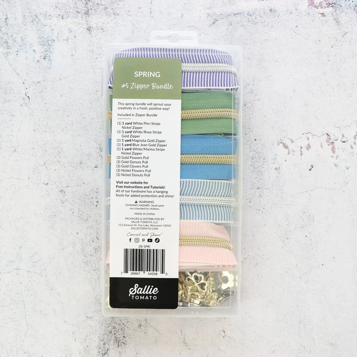 Zipper Bundle - Sallie Tomato - Spring