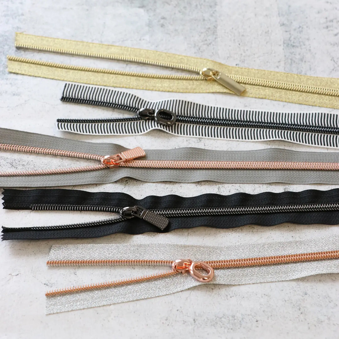 Zipper Bundle - Sallie Tomato - Cosmos