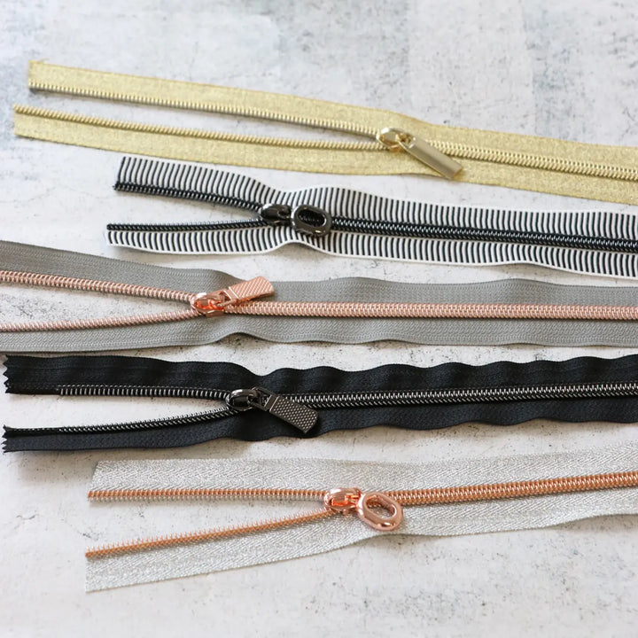 Zipper Bundle - Sallie Tomato - Cosmos