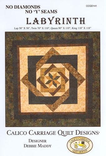Pattern - Calico Carriage - Labyrinth by Debby Maddy