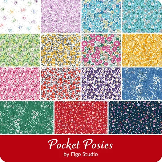KIT - Pocket Poises Mini Charm Bag 7½ ” wide x 6” tall x 2¾ ” deep