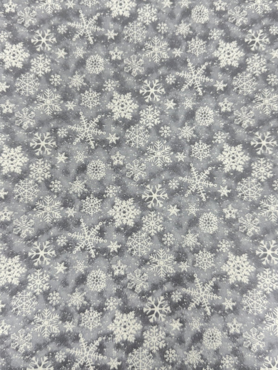 KIT - Pot Holder - Grey Snowflake 9"x9"